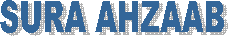  SURA AHZAAB