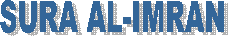 SURA AL-IMRAN 